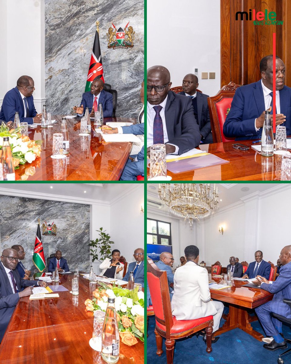 Milele_FM's tweet photo. Received a brief on the progress the Financial Inclusion Fund, popularly known as the Hustler Fund, So far, the Fund has disbursed KSh90 billion to 28 million borrowers on three products - Personal Loan, Bridge Loan and Hustler Groups - and lending KSh50 million a day.
#milele https://t.co/WWXuteQf8T