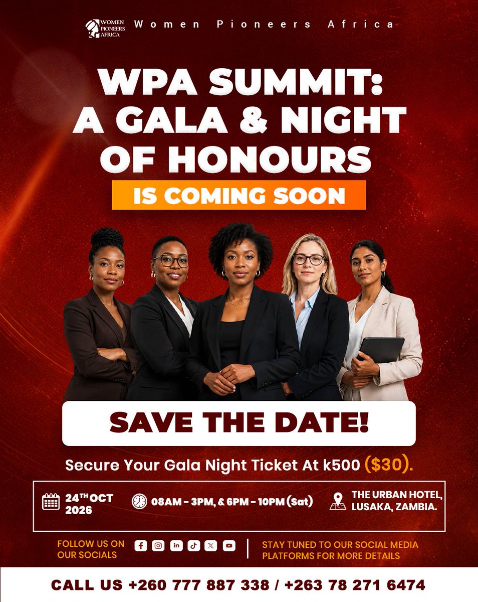 WPENAFRICA's tweet photo. Join us in Zambia https://t.co/qXA8523lul