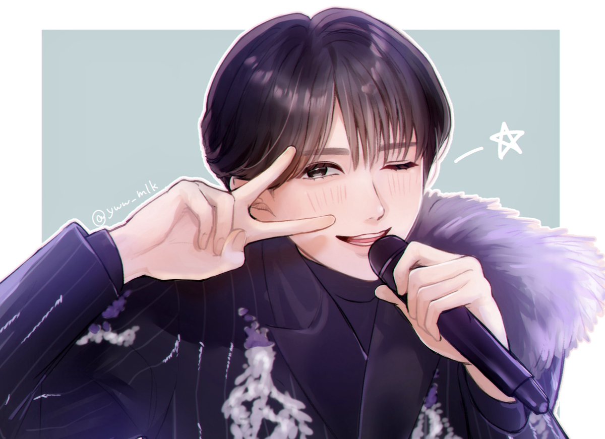 yww_mlk's tweet photo. 前髪ちょっぴり切ったよね

#みるきーずお絵描き部 https://t.co/CeWp5Na67U