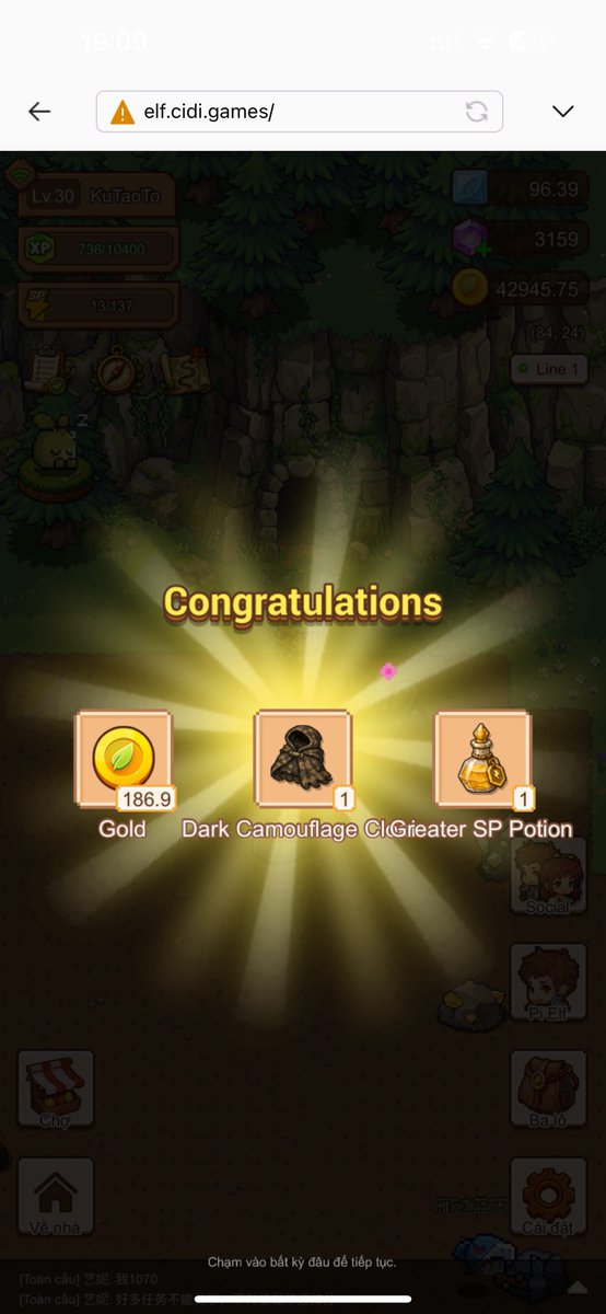 Hungkhi898's tweet photo. Just got some awesome rewards! Big thanks to the dev team for continuously improving the game. Wishing Elf Continent steady growth and massive success in the future! 💎🌾
@PlayCiDi @asher_cidigames #CiDiGames #ElfContinent #PiNetwork #Web3Gaming https://t.co/7dM34r7jVA