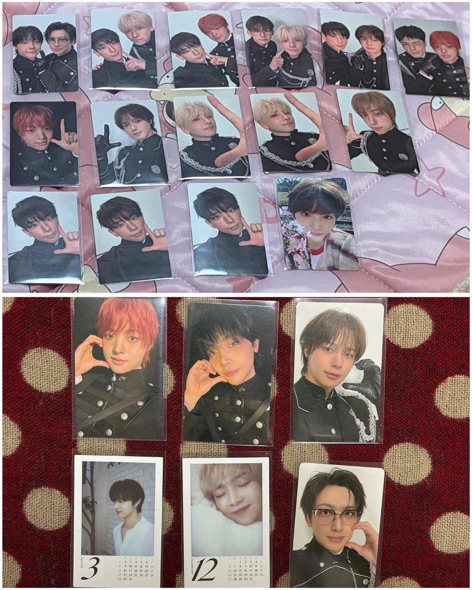 infm0829's tweet photo. &amp;TEAM トレカ　交換　

【譲】EJ FUMA K NICHOLAS YUMA JO HARUA TAKI  MAKI

【求】未所持🎮🍊👑🍓

🎮優先、纏めての方優先
大阪手渡し、郵送（同日発送）
仕事のため返信遅れる場合があります。

#andTEAM交換
#andTEAM_交換 https://t.co/H3uZvc103k