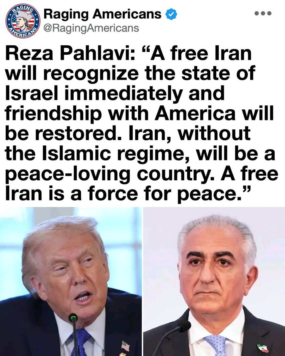 TheSCIFn8rv's tweet photo. “A free Iran will recognize the state of Israel immediately and friendship with America will be restored. Iran, without the Islamic regime, will be a peace-loving country. A free Iran is a force for peace.” https://t.co/Y1XnBLglqp