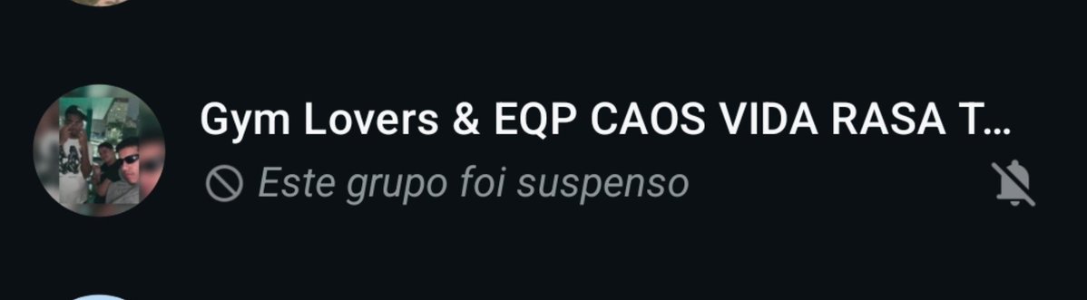 p0derparalelo's tweet photo. whatsapp o lugar mais sem lei e hostil da face da terra e meu grupo foi SUSPENSO vai se foder eu nao acredito nisso https://t.co/ZXHa2gQTBq