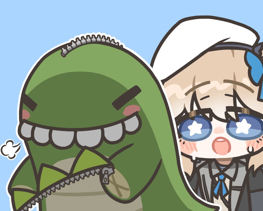 ReynaMadrista's tweet photo. Mr. Pizza...?  

#ドルフロ2 https://t.co/p978Mfj9aU