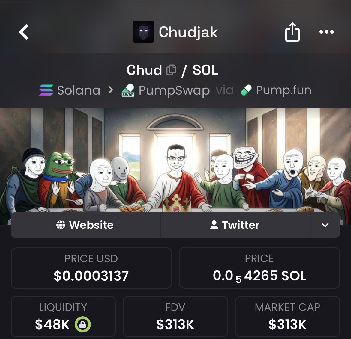 dripzenclicking's tweet photo. Billions must buy

$Chud https://t.co/xg5oZmnq5h