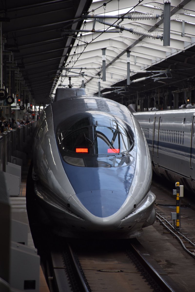 6627nena's tweet photo. 2026/7/29   新大阪駅
940A→947A 500系V9編成こだま号 博多行き
 #500系 
 #V9編成 https://t.co/x9P57JvKlY