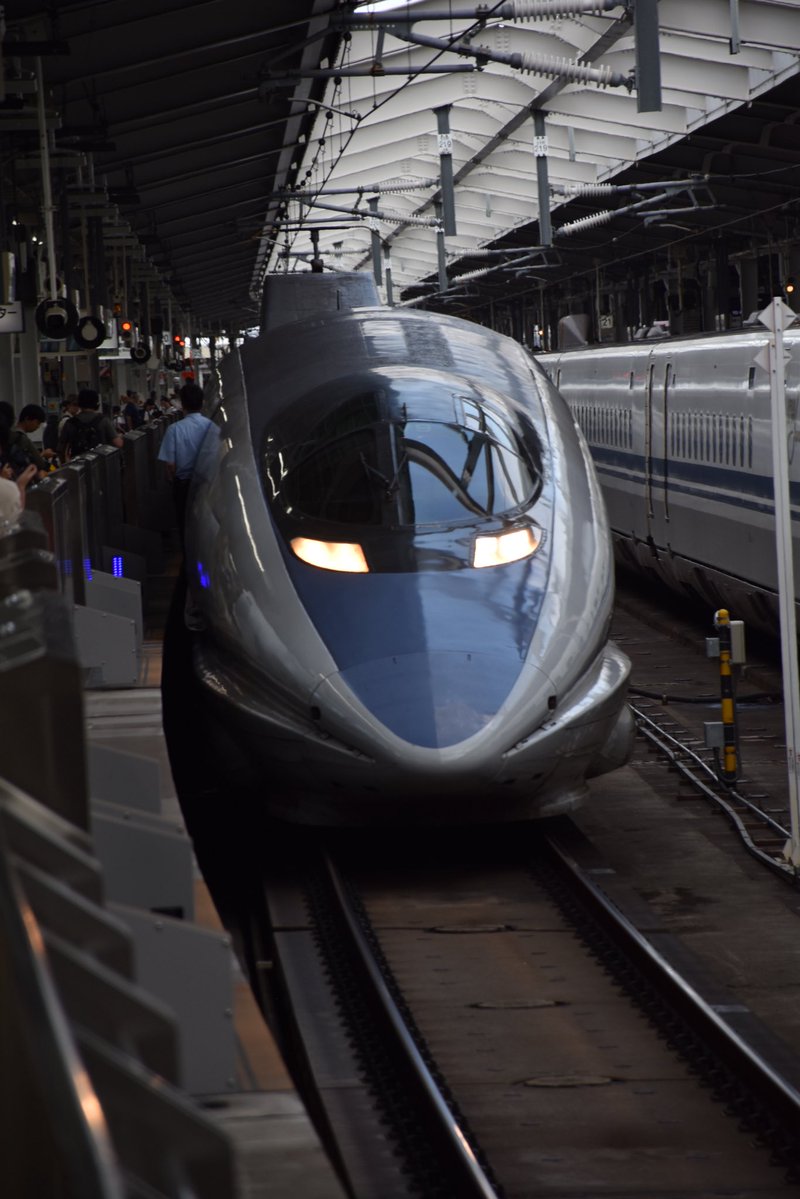 6627nena's tweet photo. 2026/7/29   新大阪駅
940A→947A 500系V9編成こだま号 博多行き
 #500系 
 #V9編成 https://t.co/x9P57JvKlY