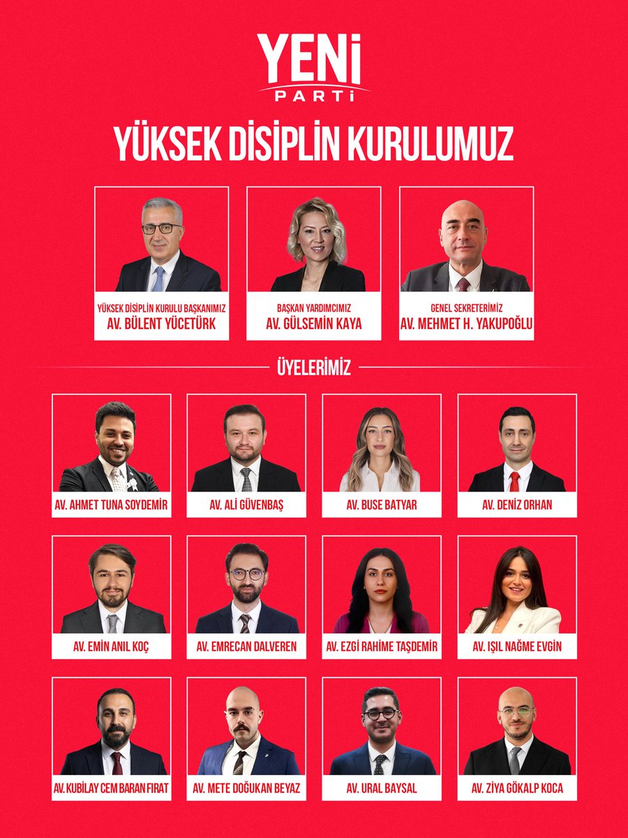 YENİ Parti tweet media