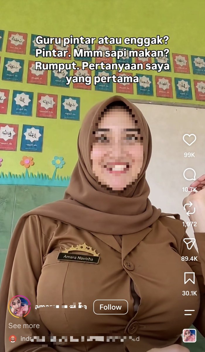 MiskinTV_'s tweet photo. 🙏Ini video real atau AI sih?

Sumpah meresahkan banget, apalagi di video2 yang ia unggah, ia seolah berprofesi sebagai guru. https://t.co/SHTtInGEZl