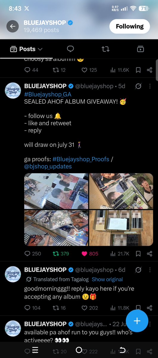 chrisiedhang17's tweet photo. @bluejayshop @bjshop_updates 🥰🥰🥰 https://t.co/D0UE6a0n4j