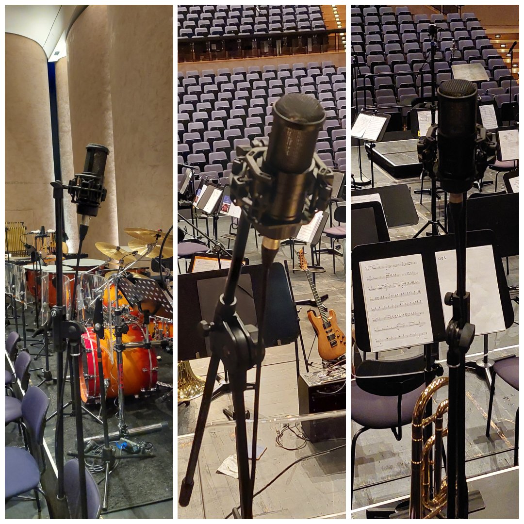 WeissKlang's tweet photo. Thanks to our customer Christian Essich for these great shots! Multiple L1s captured this concert with high resolution, low self-noise and a wide dynamic range.

Learn more: https://t.co/4QM1DyTwhX

#weissklang #weissklangfamily #studiomicrophone #proaudio https://t.co/TVKLTrsHrC