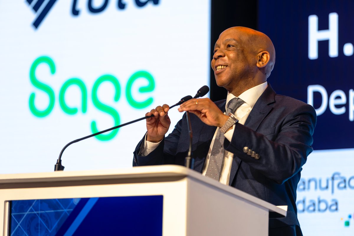 IndabaManufact's tweet photo. We were honoured to welcome Minister Kgosientsho Ramokgopa to the 13th Manufacturing Indaba.

#MFGIndaba #IndustrialGrowth #MadeInAfrica #Manufacturing2026 #SouthAfrica #EnergyForIndustry https://t.co/F1yDTC5Bko