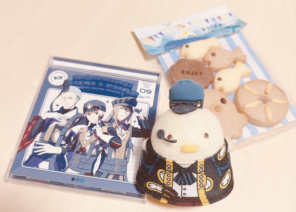 sushitaberyu's tweet photo. P@SSION CHALLENGE We are 315！ MONTHLY THEME SONG 09 Legendersさん発売おめでとうございます🎉
お祝いに海クッキーあげました https://t.co/0YnL67KCNS