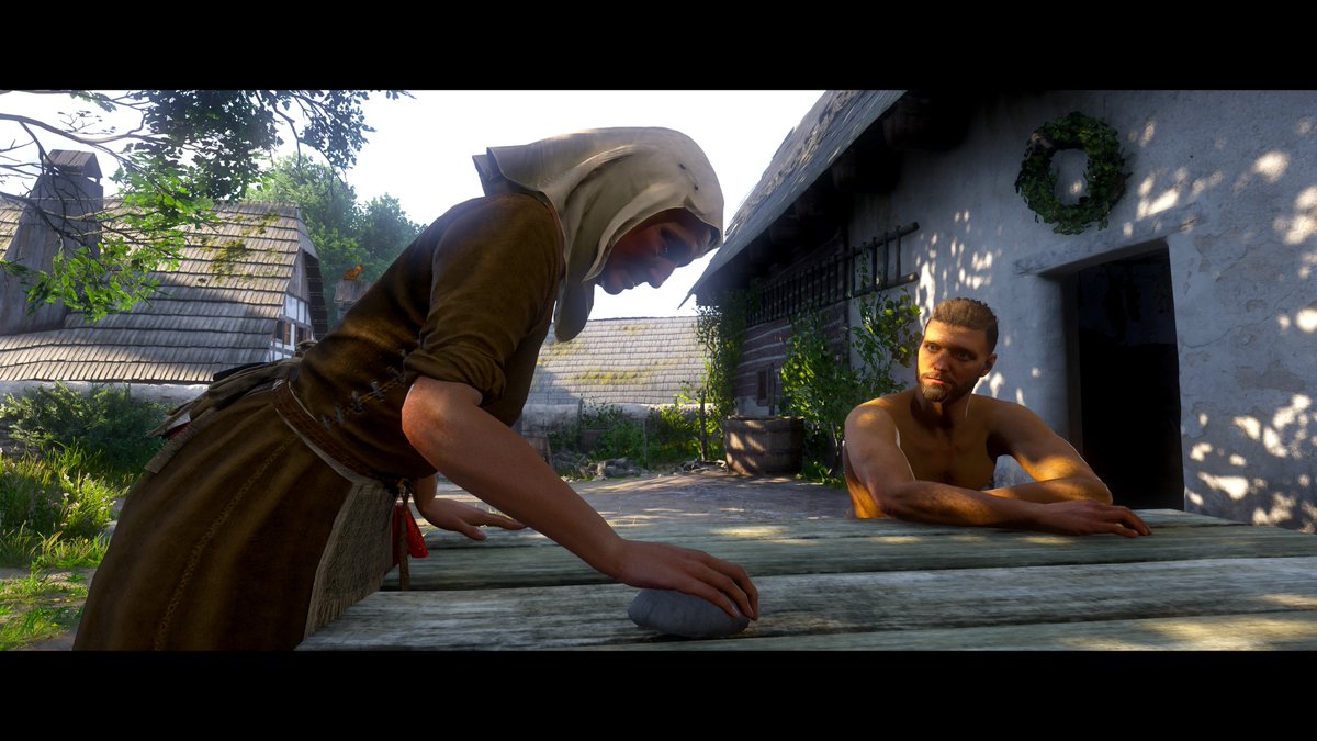 OldTurtleChilli's tweet photo. Watching innkeeper Betty clean up a sticky table. https://t.co/8U3CU06sVn