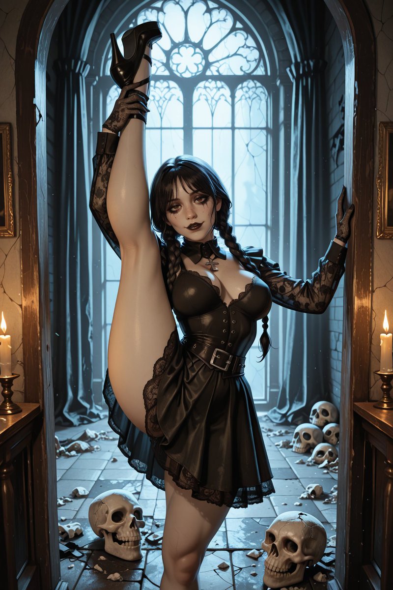 galaxy_aiart198's tweet photo. Wednesday addams SFW https://t.co/QHXSQivsFp
