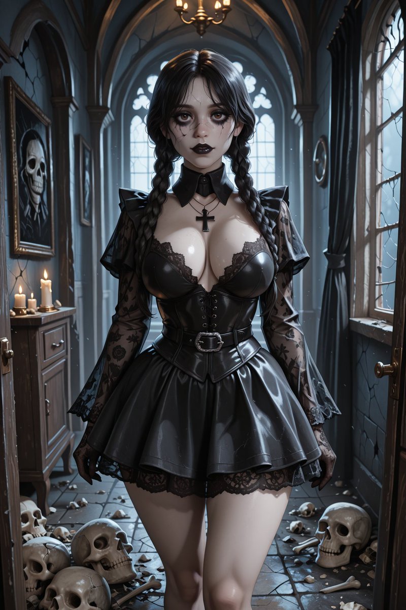 galaxy_aiart198's tweet photo. Wednesday addams SFW https://t.co/QHXSQivsFp