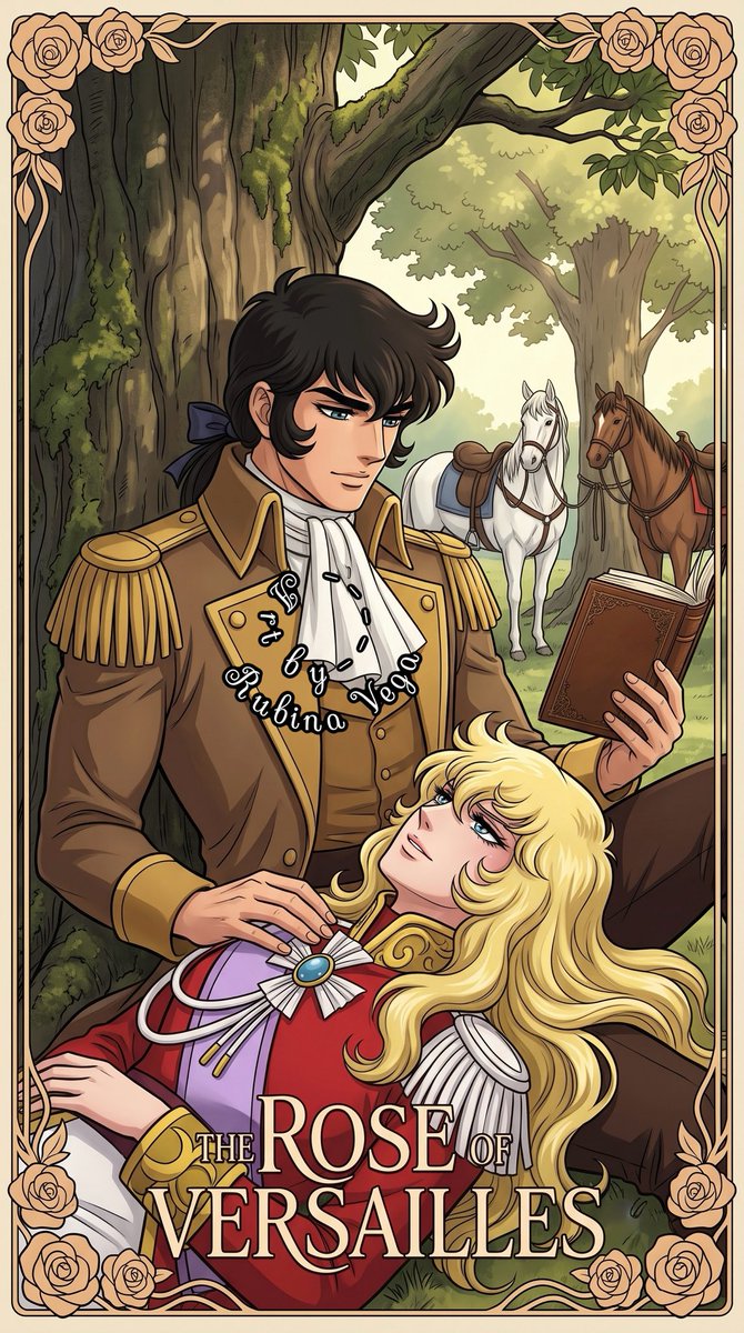 RubinaVega0's tweet photo. “He carried a book in his hand, but she was the chapter he never wanted to finish.”
#Lady_Oscar
#oscar_francois_de_jarjayes
#The_Rose_of_Versailles
#Rosalie_Lamorlière
#Andre_Grandier
#Count_Fersen
#Mary_Antoinette
#Alain_de_Soissons
#Jeanne_Valois_de_la_Motte
#オスカル
#アンドレ
#マリーアントワネット
#フェルゼン
#ベルばら映画