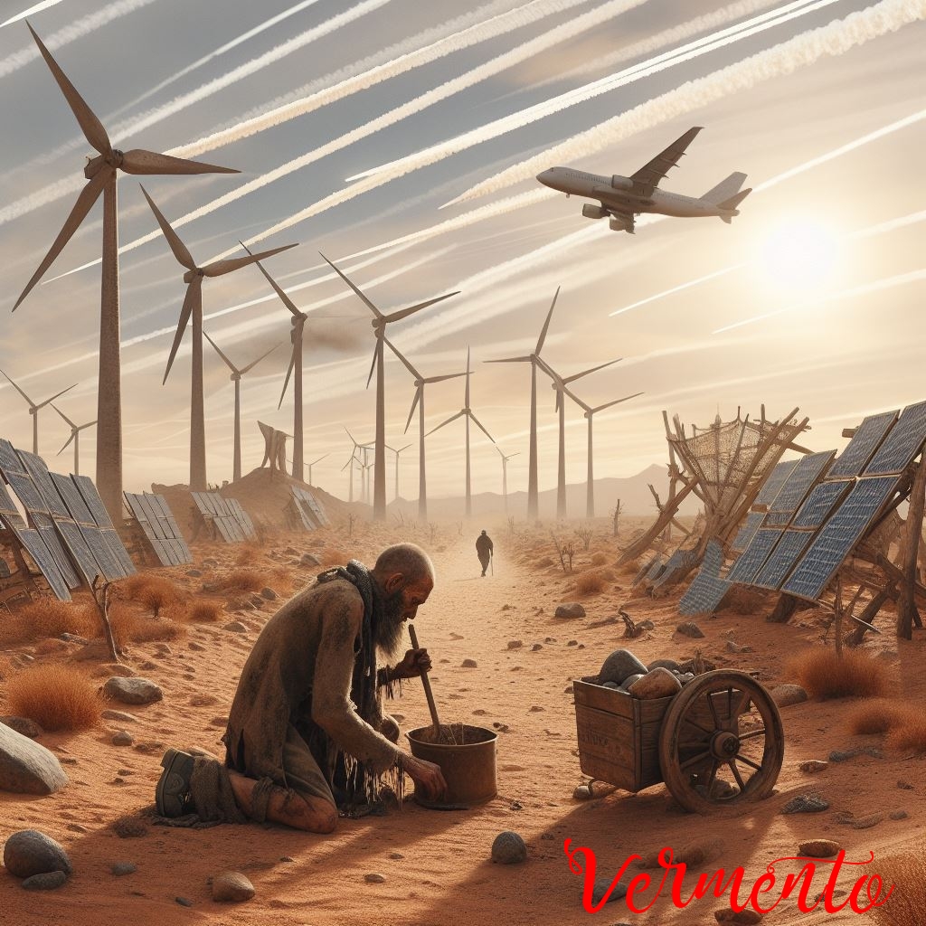 Vermento117's tweet photo. No pasa nada, las placas solares con un poco vinagre o un poco sal se comen muy bien. Y las piedras son muy digestivas. Porque es lo que vamos a tener para comer, en esto es en lo que se ha convertido el granero de europistan.
https://t.co/bTjN68Mt1P https://t.co/IPlX0y9eZ7
