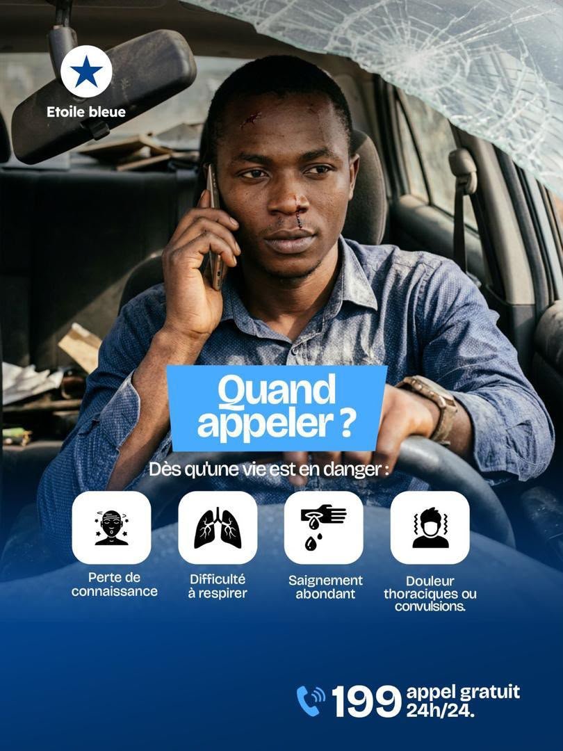 Comnational777's tweet photo. Sous la Vision du Président de la République #Tshisekedi, Ministre de la Santé @rogerkamba dote le pays d’un outil concret : #Étoile_Bleue

📞 199 — appel gratuit, 24h/24, depuis tout téléphone, même sans crédit.

#EtoileBleue #SantePourTous #VisionDuChef #MinistereSantéRDC https://t.co/He5q2tQERJ