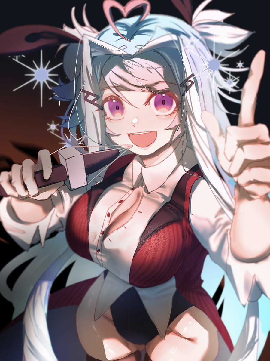 TOMOKAWA2000's tweet photo. いちかちゃん☝️

#sdvx_art https://t.co/crrMPZRLzb