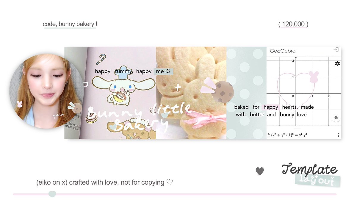 KEiKO____o's tweet photo. fs 2 template layout (150k get 2 template) https://t.co/dpCSZt3gJ1