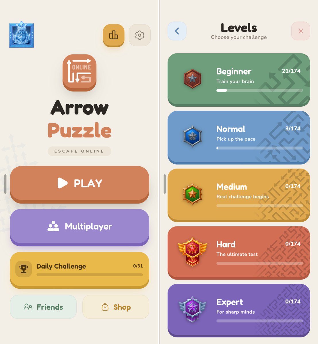 AppsLab_Co's tweet photo. Arrow Puzzle Escape Online is LIVE! 🎉

First-ever Online Multiplayer Arrow Escape game.
https://t.co/8jICSSqv7R

10 Promo Codes for Lucky Retweets &amp; Comment https://t.co/nwZWyGw2er