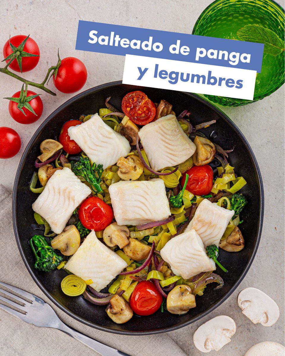 pescanova_es's tweet photo. 🐟 Pocos ingredientes. Mucho sabor.

Prueba este salteado de Cubos de Panga con verduras y disfruta de una receta saludable en unos minutos.

#Pescanova #CubosDePanga #RecetasFáciles #ComidaSaludable https://t.co/X9z8gzUY58