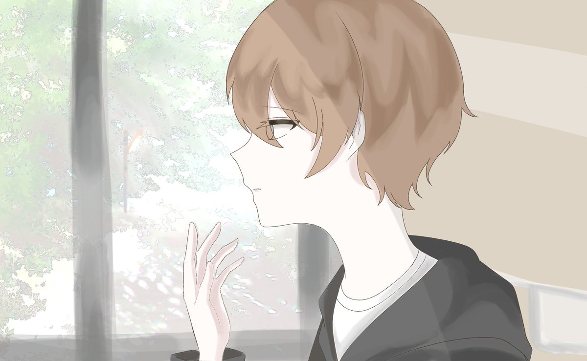 You_are_Goksai's tweet photo. 「………色、見えたままじゃん……」 https://t.co/D6MNCNCZan