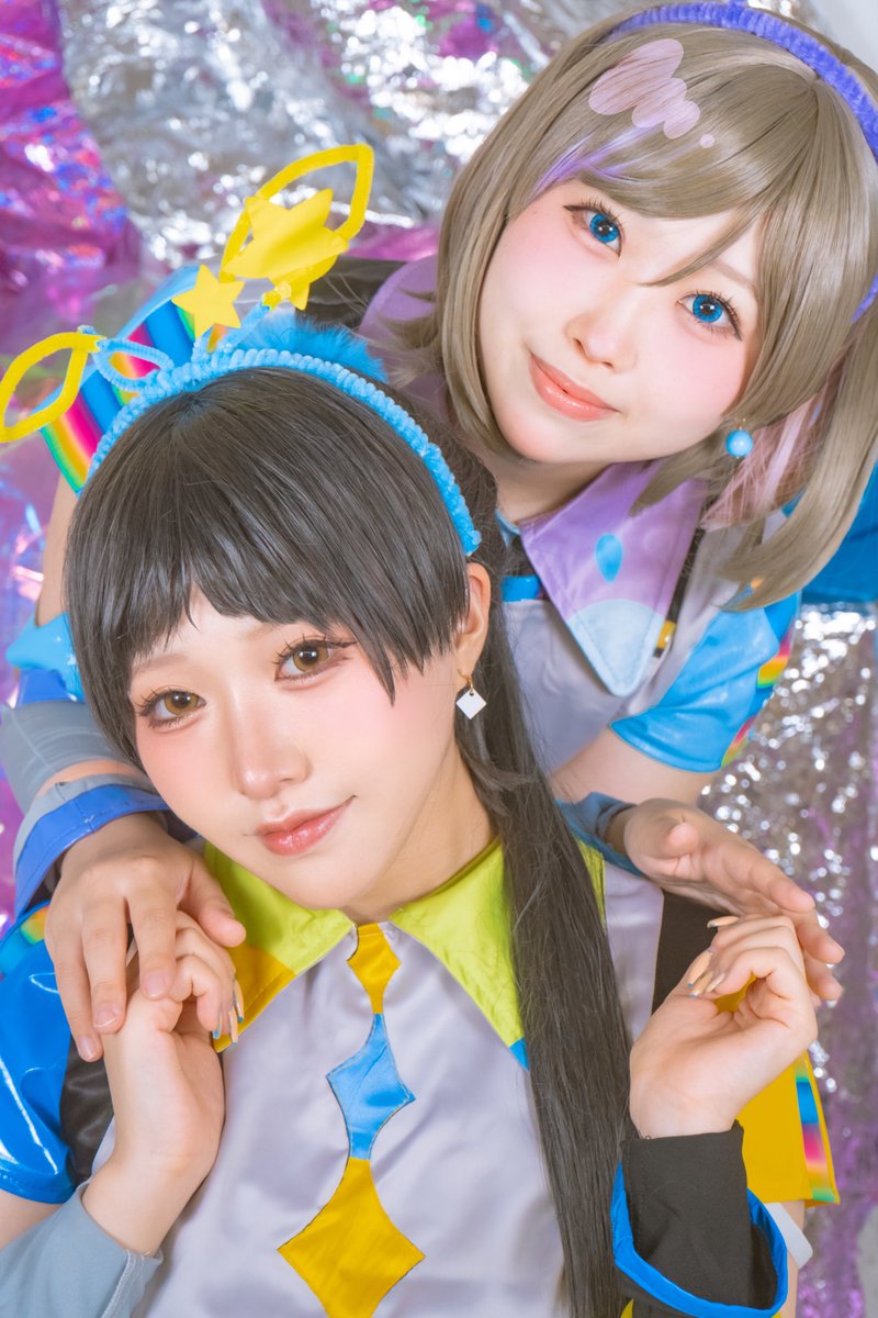 mrmrcoscos823's tweet photo. 【 コスプレ /  cosplay 】ラブライブ！
スーパースター!! 
唐可可 葉月恋

・

ビタミンSUMMER

・

photo  @yuran_camera 
#にくきゅうに行ってきました https://t.co/ZwJZkxSsuc