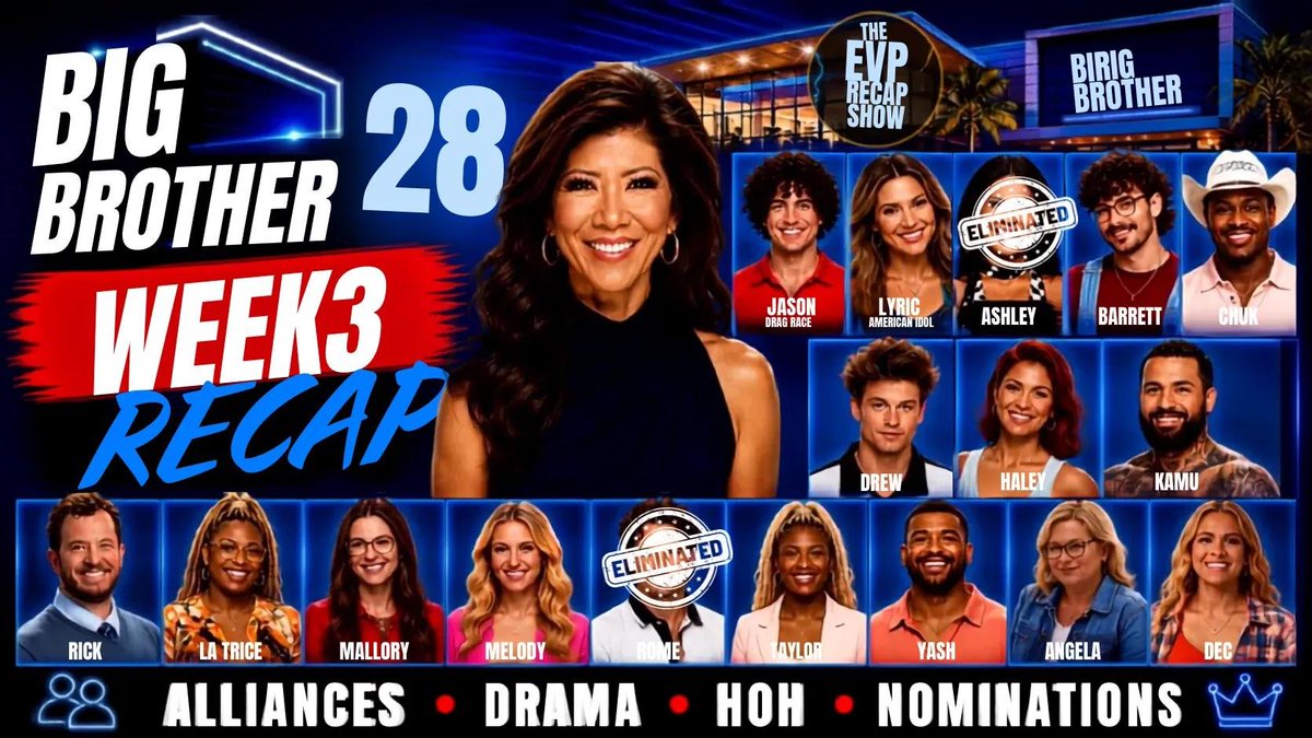 EVPCJP's tweet photo. Switching gears tomorrow . One of my favorite shows ever . Come and join me tomorrow night at 9:30 Pm Est for the #BigBrother Season 28 Week 3 Recap Show.
#evp
#dwe
#GimmickTableMedia
https://t.co/HPK6ubNPLY https://t.co/5Vp6k8UWuF
