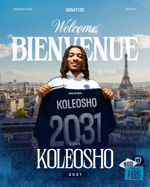 usa__abroad's tweet photo. 🇺🇸 🇫🇷 | Paris FC has signed Luca Koleosho on a permanent deal from Championship side Burnley!

The #USMNT eligible winger played on loan in Ligue 1 half of last season, contributing 4 times, and will continue with the club. https://t.co/zMPduOj0s9