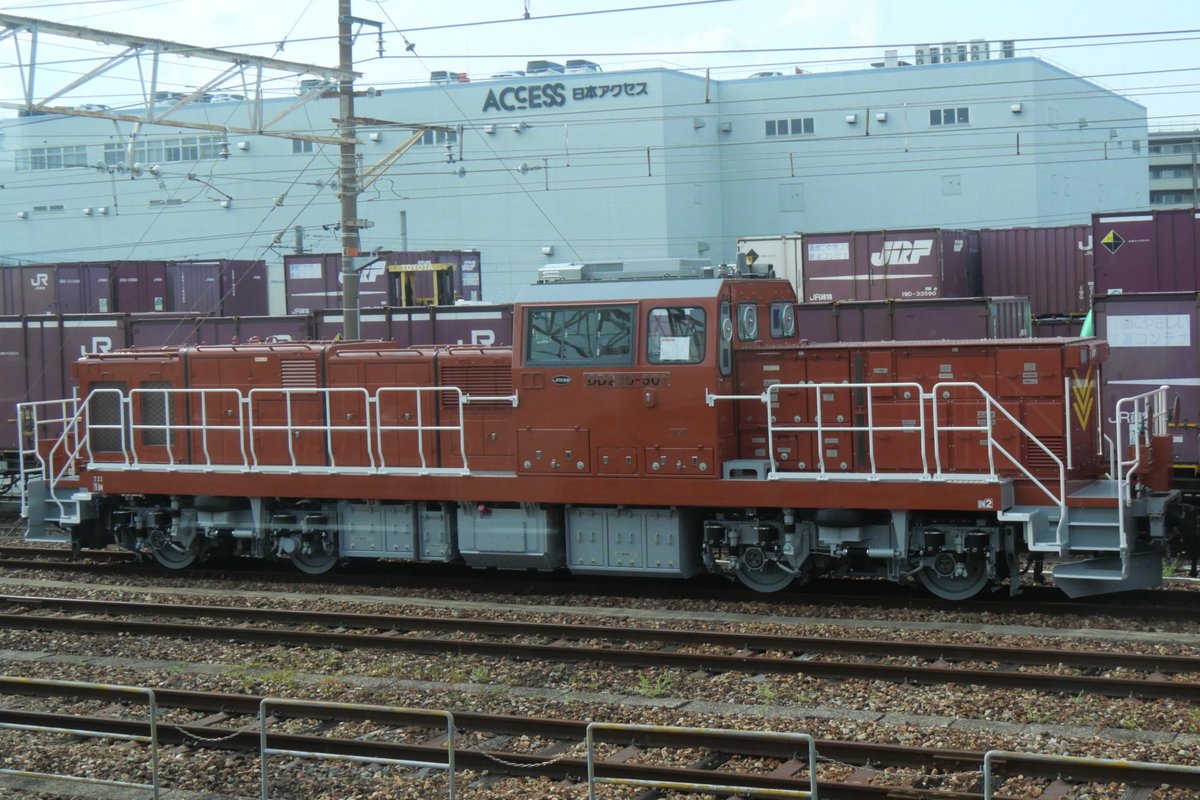 Tc221_61's tweet photo. 2026年7月29日(水)
8561レ　川崎車輌出場甲種輸送
EF510-7+DD200-501(JR北海道向け)
一応京都工臨返空も(車内からだけど) https://t.co/eHppI8Yk67