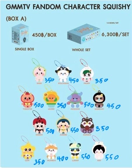 jaominza24's tweet photo. 💌 เปิดหาร squishy box A 

-  ซื้อของวันที่ 30 มีชื่อใน 200 คน (ลำดับ 2x)
- ราคาตามรูป 
- ไม่ได้คูปอง ✖️
- ของหมดคืนเงินเต็มจำนวน 

⛈️ สนใจ dm ได้เลยค่ะ

#ตลาดนัดgmmtv 
#งานมหกรรมนิยายนานาชาติ2026xGMMTV
#GMMTV https://t.co/ilhPpI7Rri
