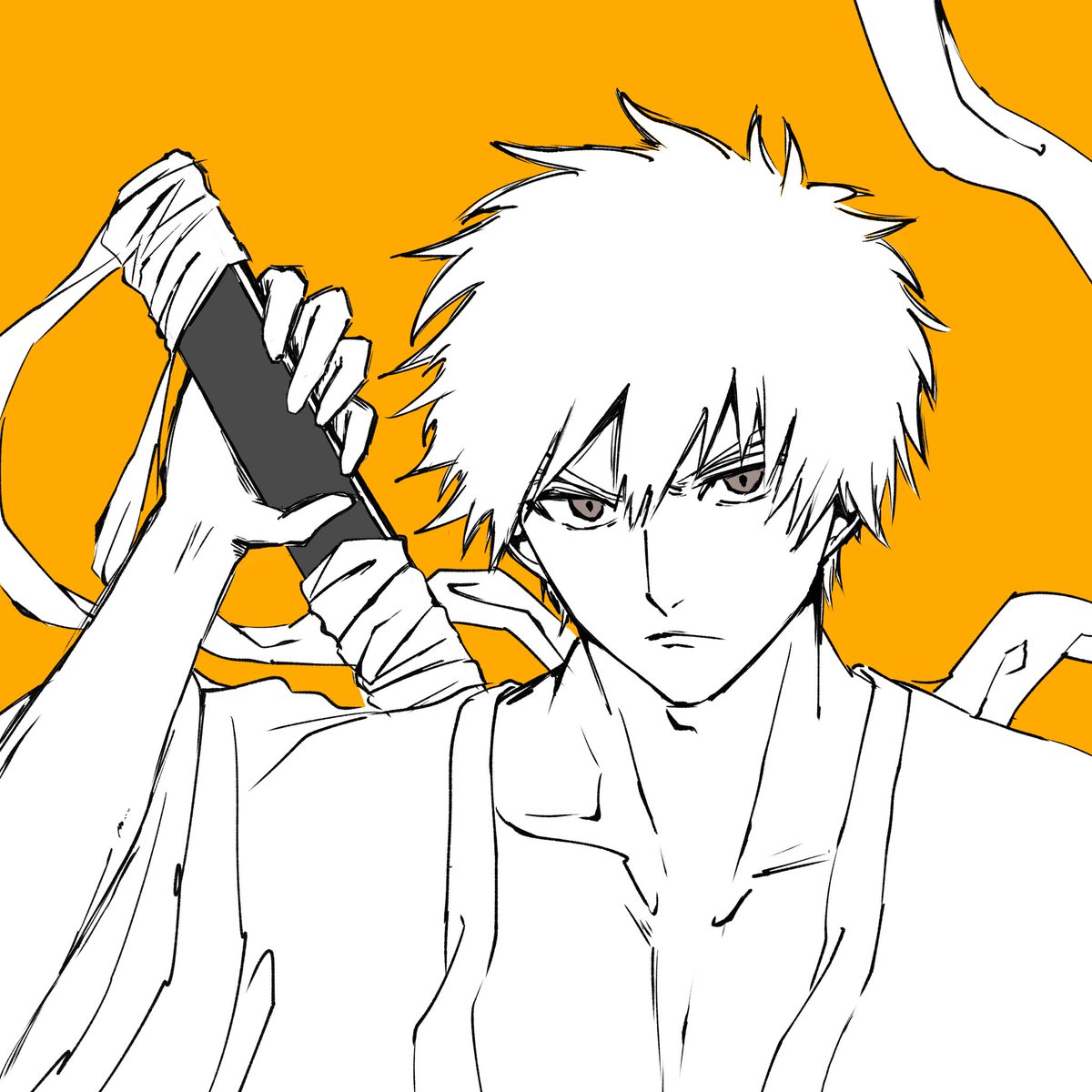 hayapippi0711's tweet photo. ちょっと前に描いたやつ #BLEACH https://t.co/NzMPbn6vYZ