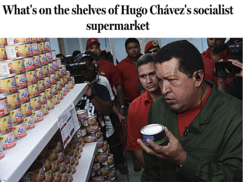 Nick_Delehanty's tweet photo. Hugo Chávez opens Venezuela’s new “Socialist Supermarkets”.

These were also presented as a compassionate response to try lower food prices.

Timeline:
2003: Food prices controlled
2007: Food Shortages spread
2010: All Supermarkets nationalised & occupied
2011: Govt. determine“fair” profits
2014: Profit margins capped at 30%
2015: Fingerprint scanners introduced

Now Mamdani is going down this road in New York and Irish leftists want to follow suit.

Tax Private businesses to raise funds.
Call the subsidy "competition".
Once things start going tits up, blame capitalism.

The lesson is that every failed State intervention becomes the justification for another intervention.

We already see this in Irish housing with rent controls, HAP, AHBs, IPAS, the DRHE etc, all requiring further intervention to address problems the State has failed to solve..... all the while blaming capitalism.

How can anyone think the State can run a cheeper supermarket than Aldi or Lidl? These companies are ruthlessly efficient creatures of capitalism.

If Govt really wants to make food cheaper, they would
reduce the cost of energy, employment, transport etc.

This is not hard.