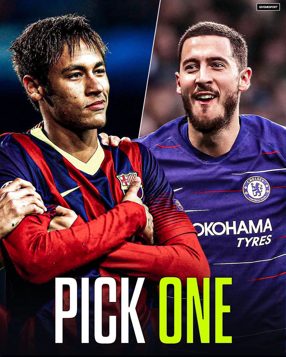 NancyIsime678's tweet photo. Both in their absolute 𝑷𝑹𝑰𝑴𝑬 - Neymar or Eden Hazard? 🤔 https://t.co/nBL83H0au6