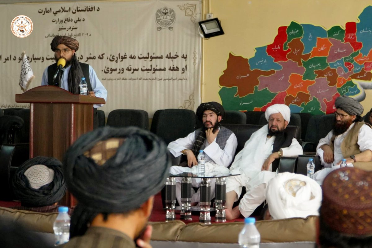 MoDAfghanistan2's tweet photo. ریاست امور عقیدتی و امر بالمعروف درقول اردوی ٢٠٩ الفتح زون شمال سیمینار یک‌روزه اصلاحی برگزار کرد https://t.co/7qSVEJc4l5