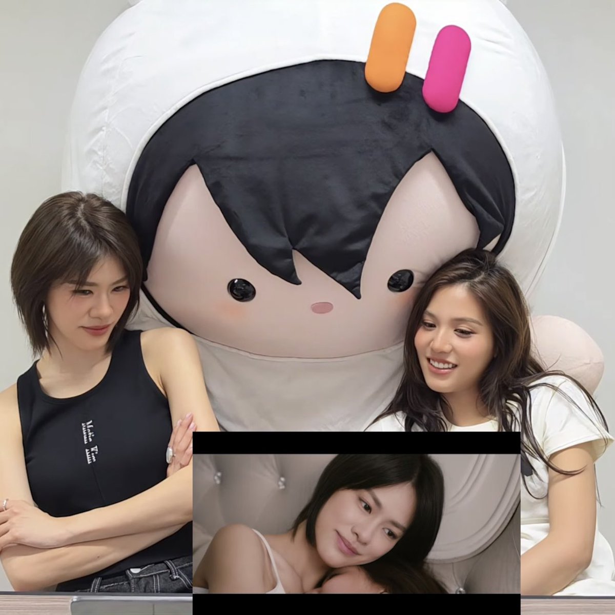 mmorror_'s tweet photo. trailer ปีที่แล้วยังมีกันสองคนอยู่เลย ปีนี้มีสาวน้อย
อ้วม ๆ กลม ๆ มาดูด้วยแล้ว🤏🏻 แงงงงง แก้วตาดวงใจของเอนี่s

#EmiBonnie #MoonshadowSeries https://t.co/ja72wRJYoL
