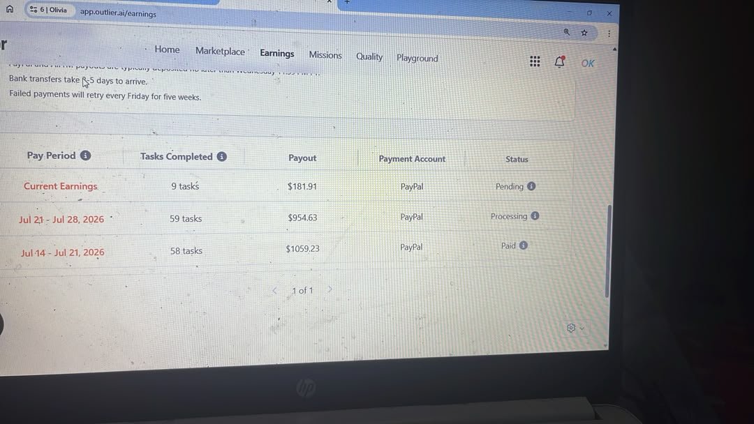 MukhtarAds's tweet photo. ๐ธ Last week's payment received. Consistency pays. Don't dull. ๐
๐ฉ Want to learn? Join the community:
https://t.co/fW1GagHtXY
#OutlierAI #Aether #RemoteWork https://t.co/254HsskvJj