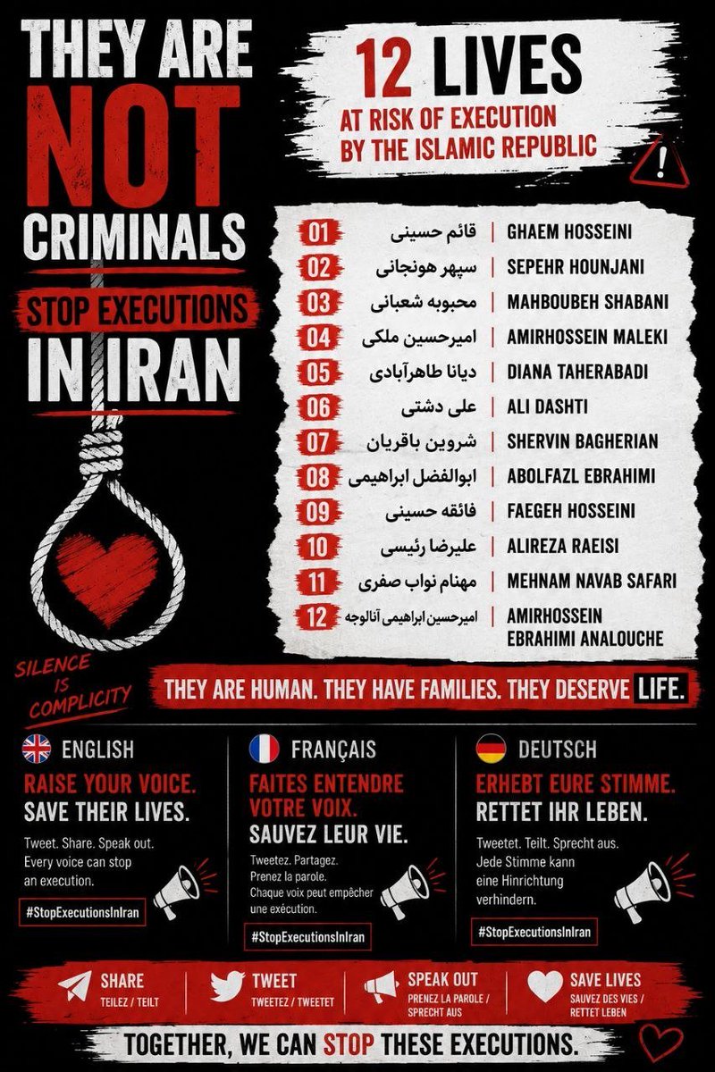 SooStark2429's tweet photo. Diana Taherabadi,a 16yearold student, was arrested on the 25th of January 2026 at her home in Karaj and transferred to Rajaei Shahr Prison.  
Her case faces the risk of a death sentence,her family has serious concerns about her condition
#DianaTaherAbadi
#دیاناطاهرآبادی https://t.co/1ogKk36Gkf