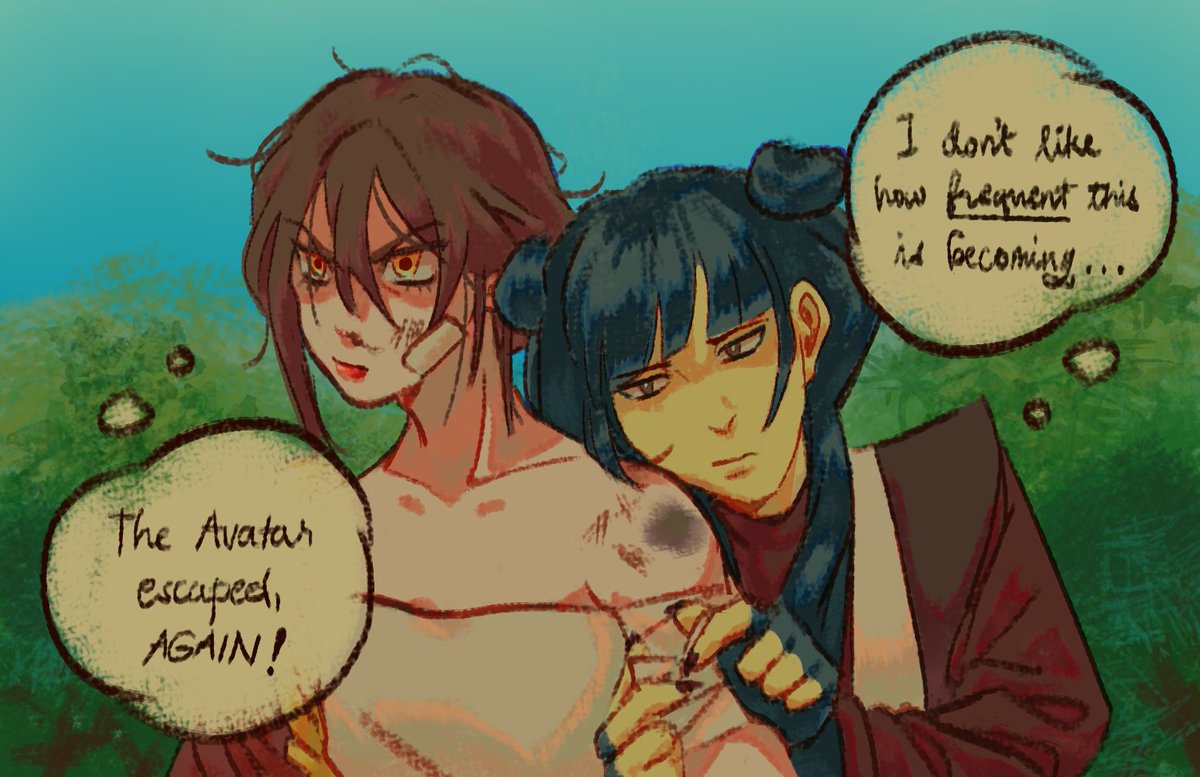 gaptol_4717's tweet photo. (Here's to hoping you would hurt a little less)

— #maizula | "wound", day 3 of #maizulaweek2026 https://t.co/nvliBDoRtm
