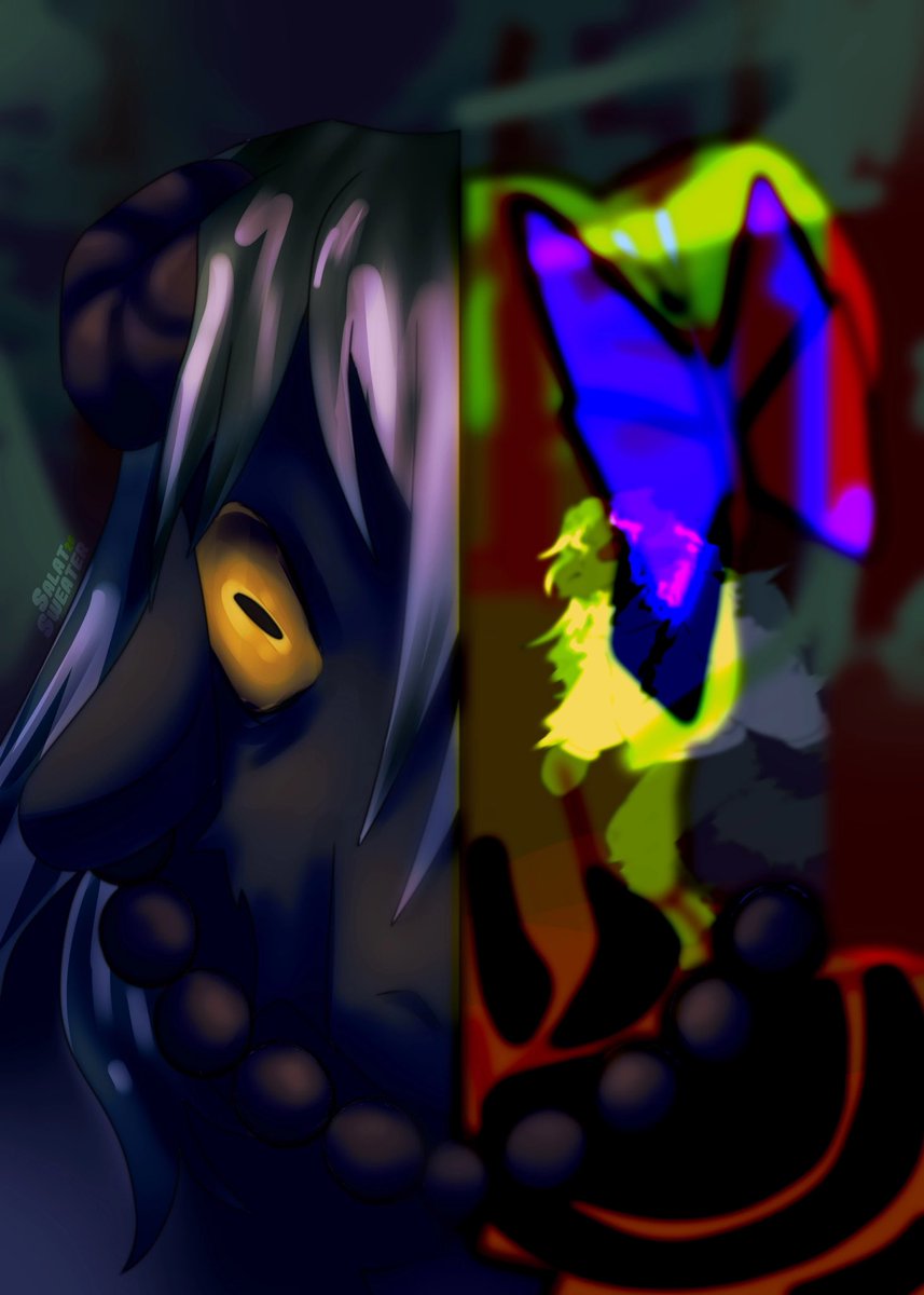 salatsweater's tweet photo. Attack on ArlusMcFart 👀

#art #digitalart #drawing #artists #mydraws #digitalartist #artwork #draw #myart #digitaldrawing #artfight #artfight2026 #artfightattack #artfightrevenge #artfightfriendlyfire #artfightcard #loki #forest #lamb #oclamb https://t.co/TK3gp14z6e