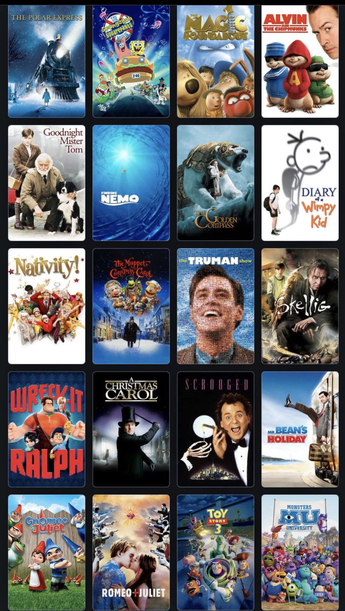 TomLegend101's tweet photo. @voicearchivist All the films I watched in school are shown in the pics 📸

Fun fact: The time we watched Toy Story 3 was during Drama class in Year 7, and occasionally the teacher would pause the film and we'd have to act out the freezeframe in groups of 4 or 5 https://t.co/ndJjE11Ql0