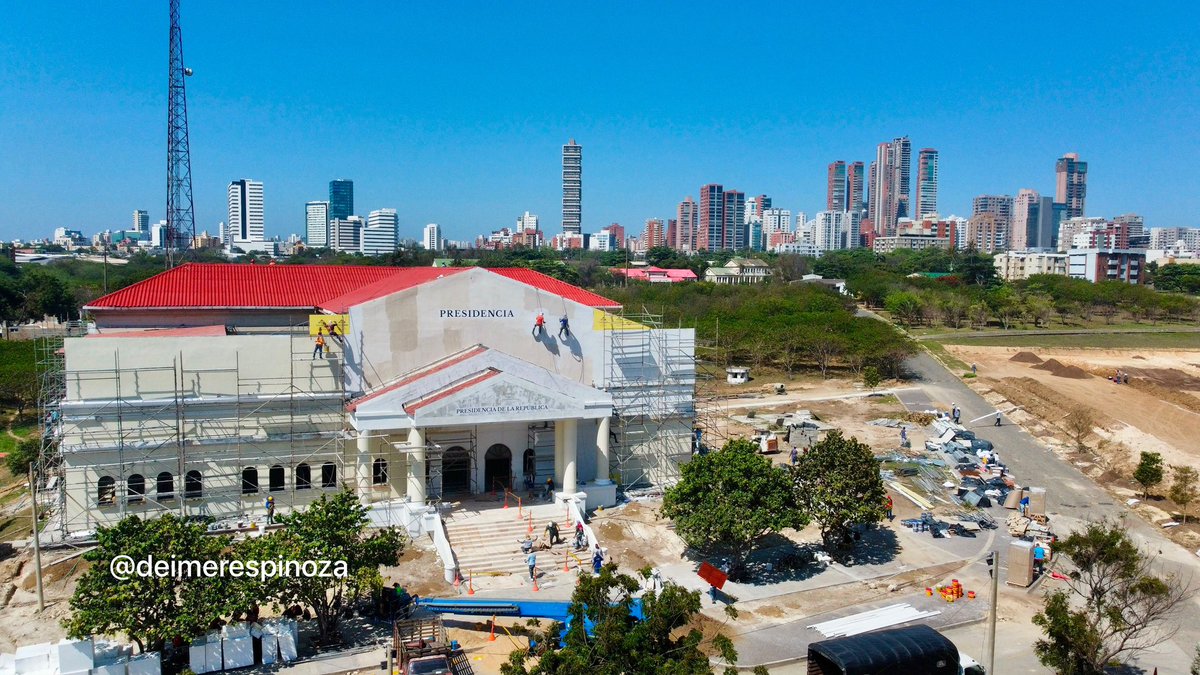 deimerespinoza_'s tweet photo. Barranquilla se prepara para convertirse en la nueva sede de la Presidencia de Colombia. https://t.co/t8a3ZYIDB9