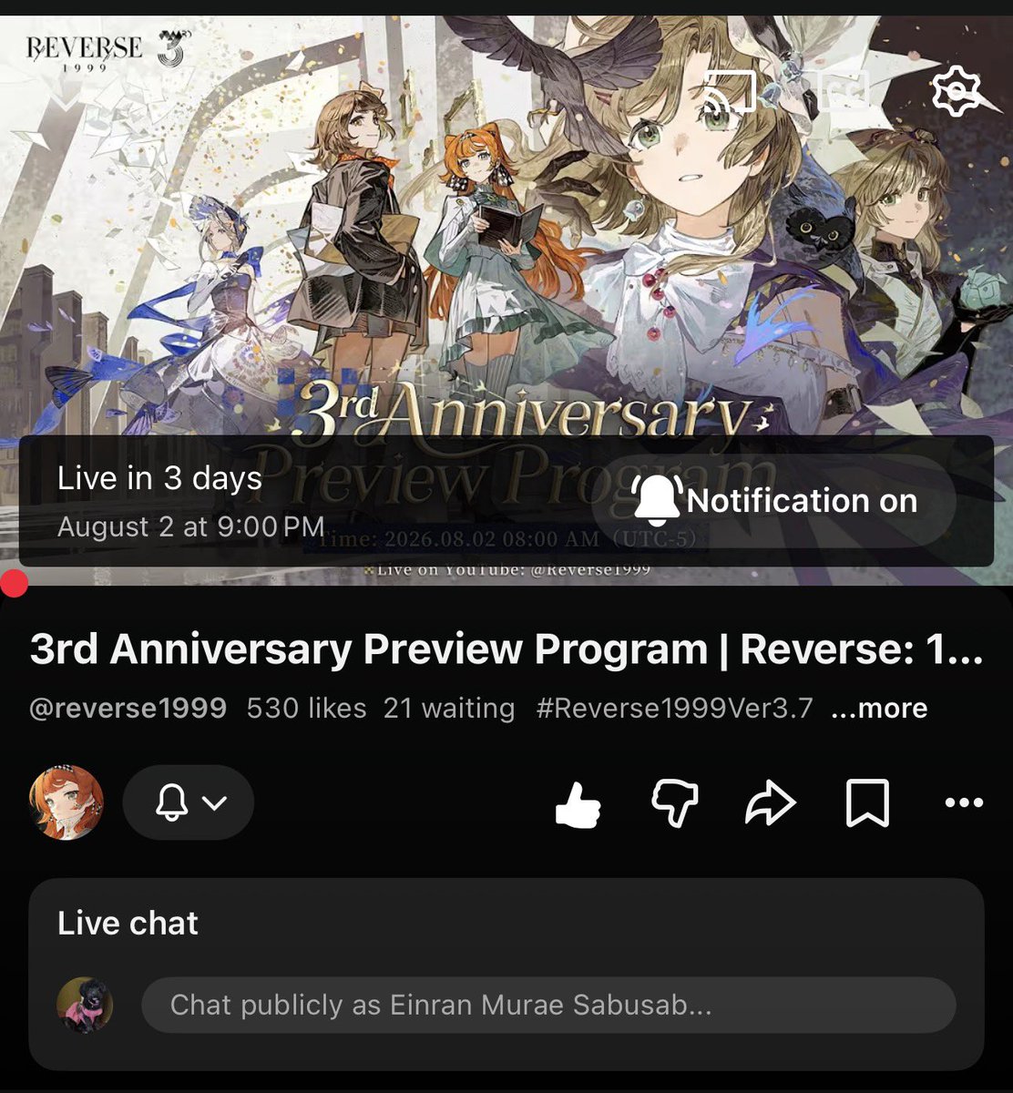 SabusabL's tweet photo. @Reverse1999_GL https://t.co/ToTHayV6gn
