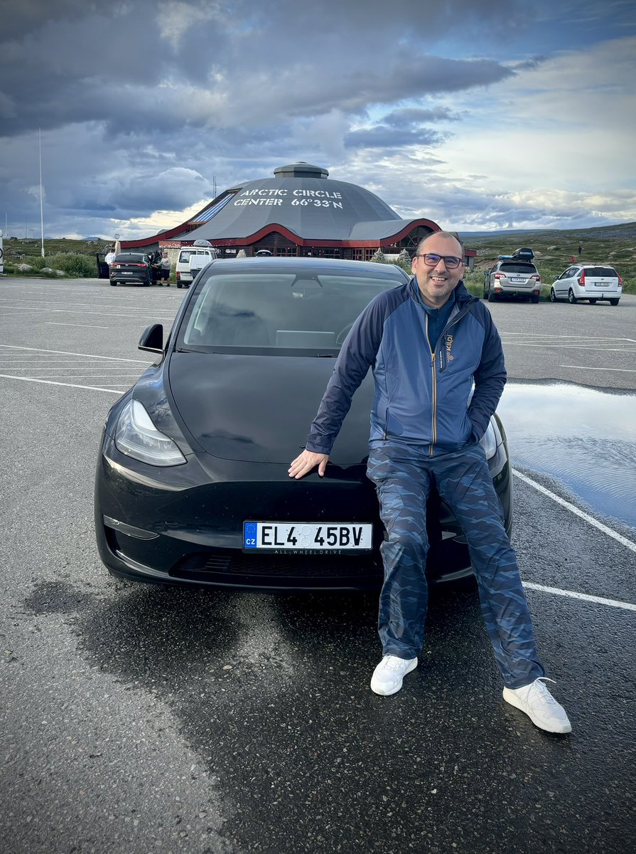 petrnemecek's tweet photo. @RoamingNorway Not only this year. 2 year ago during my trip I've seen a lot of DE, NL, UK or DK EV cars. https://t.co/wX4WwX6Z71