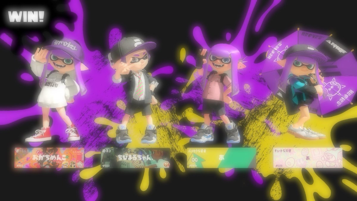 nisikigoi_108's tweet photo. にんちゃんと久しぶりのスプラ＞̳ ̫ ＜̳ᐡ
久しぶりにゲームできてちょー楽しかった​​ᰔᩚ来週も絶対します！(՞ ܸ. .ܸ ՞)"
23時からはフルパ！！(⑉• •⑉)
たぬちゃんとあくぴーさんとててさんとやりました！！( T𖥦T )
初めましての方もいたけど楽しかった><
またみんなでやりましょー！！ඉ_ඉ​ᰔᩚ https://t.co/SBp0JKYoAR