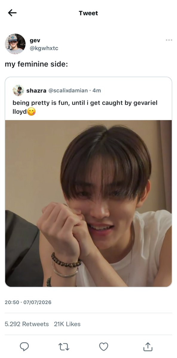 nvwxtch's tweet photo. #keonhyeon feminine side https://t.co/8Eb6x93LD4