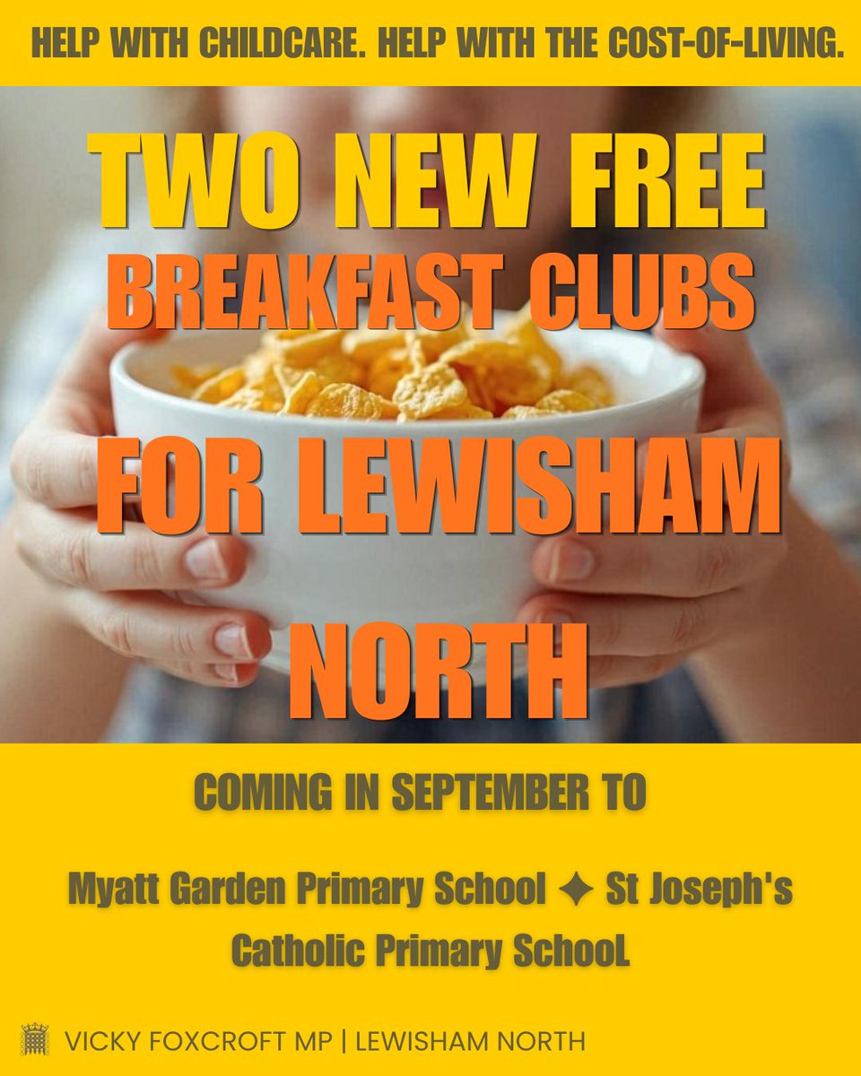 vickyfoxcroft's tweet photo. And that's half a million more children nationwide given a free meal at the start of the day this year.

No child should go to school hungry. https://t.co/RQPko05eOg