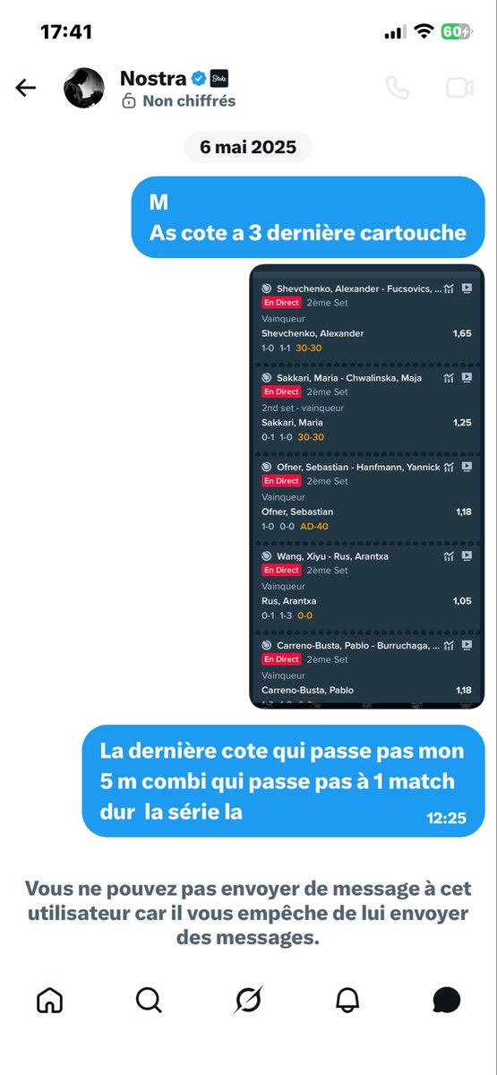 MarvinR75's tweet photo. @NostraaPro qui ban c est affilier pour rien mdr pourquoi ? https://t.co/c9NqTAc8gv